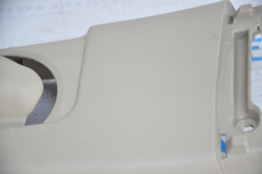 Center pillar trim upper belt left Toyota Camry v50 12-14 usa beige, scratches