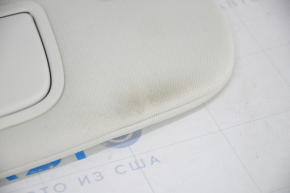 Right visor Ford Edge 15 - gray, without hook, dry-cleanable
