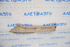 Front pillar trim upper right Toyota Camry v50 12-14 usa beige, broken crepe, scratches