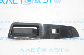 Front right window lift control trim Ford Edge 15 - black, glossy, scratches