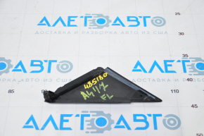Triangle plug door front left Audi A4 B9 17- black gloss, scratch