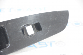Rear left window lift control trim Ford Edge 15 - black, glossy, scratches