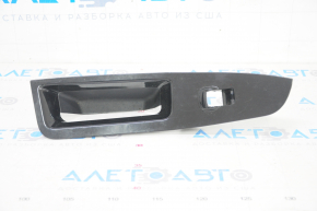 Rear left window lift control trim Ford Edge 15 - black, glossy, scratches