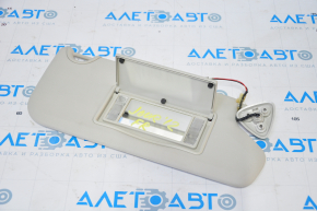 Right visor Dodge Journey 11 - gray, with backlight, without hook, defective chip