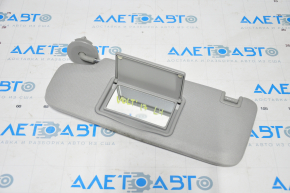 Left visor Chevrolet Volt 16 - gray, without hook, dry-cleanable