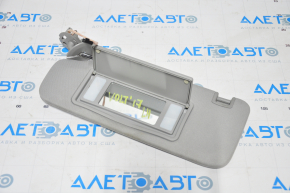 Left visor Chevrolet Volt 16 - gray with backlight, without hook