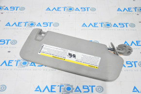 Left visor Chevrolet Volt 16 - gray with backlight, without hook