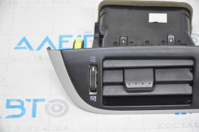 Air duct dashboard right Toyota Camry v50 12-14 usa black, worn