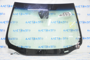 Ford Edge 19-24 windshield with heated wipers, for lane keeping camera with heating, with moldings, sand