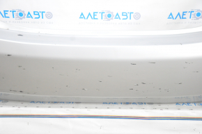 Rear bumper bare Toyota Camry v40 hybrid, silver, torn, scratches, broken mount