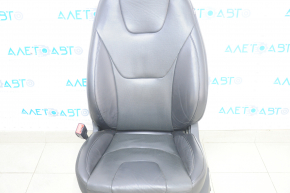Driver's seat Ford Edge 15- with airbag, electric, heated, leather black, Titanium, rusty bottom