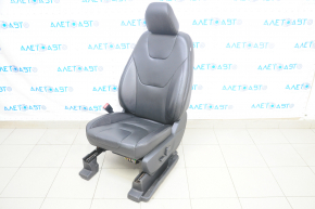 Driver's seat Ford Edge 15- with airbag, electric, heated, leather black, Titanium, rusty bottom