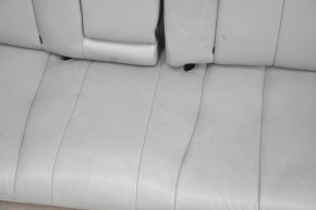 Rear row of seats 2nd row Toyota Camry v40 07-09 leather, gray, scratches on leather, for cleaning