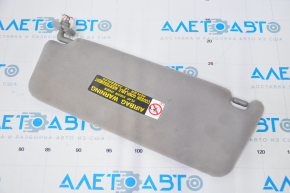 Right visor Lexus GS300 GS430 06-07 gray, without hook, dry-cleanable
