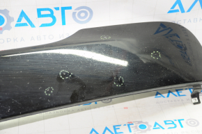 Front bumper trim Fiat 500L 14-17 Lounge, black, scratches, bumps