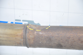 The inlet pipe with a catalytic converter Toyota Camry v50 12-14 hybrid usa is dented