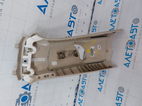 Center pillar trim, upper belt, right, VW Passat b8 16-19 USA, beige