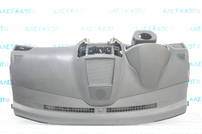 Torpedo front panel with AIRBAG Ford Edge 19- black, scratch