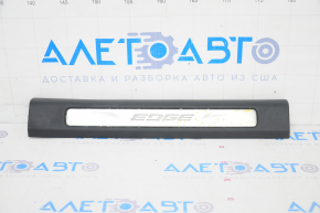 Door sill trim front right Ford Edge 15- black with backlight, scratches