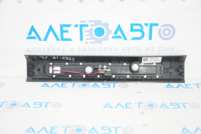 Door sill trim front right Ford Edge 15- black with backlight, scratches