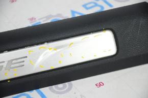 Door sill trim front right Ford Edge 15- black with backlight, scratches