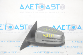 Side mirror left Mercedes CLA 14-19 10+6 pins, auto-dimming, heating, turn signal, BSM, graphite