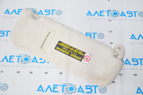 Left visor Lexus LS460 LS600h 07-12 gray, without hook, dry-cleanable
