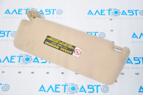Right visor Lexus GS300 GS430 06-07 beige, without hook, for dry cleaning, broken chip