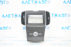 Radio and climate control panel Ford Edge 19- sync 3, auto, with heated and ventilated seats