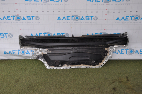 Rear panel Audi A4 B8 08-16 sedan 3 parts, black