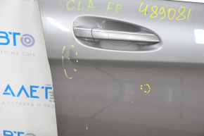 Door assembly front right Mercedes CLA 14-19 keyless, graphite 787, with speaker (Harman/Kardon), dented, bumps