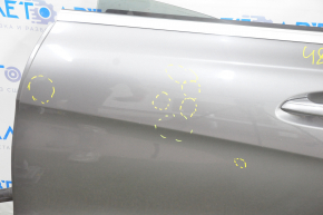 Door assembly rear left Mercedes CLA 14-19 keyless, graphite 787, with speaker (Harman/Kardon), dented, bumps