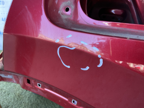 Quarter wing rear left Honda CRV 17-22 red, pokes