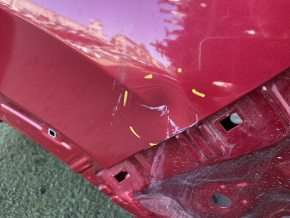 Quarter wing rear left Honda CRV 17-22 red, pokes