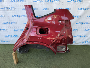 Quarter wing rear left Honda CRV 17-22 red, pokes