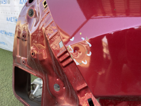 Quarter wing rear right Honda CRV 17-22 red, with central pillar, pokes