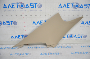 Rear pillar trim left Toyota Camry v50 12-14 usa beige, scratches