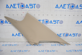 Rear pillar trim right Toyota Camry v50 12-14 usa beige, scratches, cracked mount