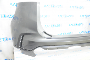 Rear bumper bare Ford Edge 19 - graphite, for parking sensors