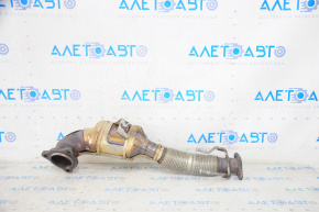 Intake pipe with catalytic converter Ford Edge 19- 2.0T broken studs