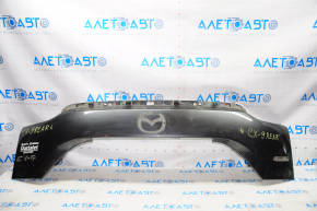 Lower trunk lid trim for Mazda CX-9 16-23 without emblem, molding and license plate light strip, broken fastener