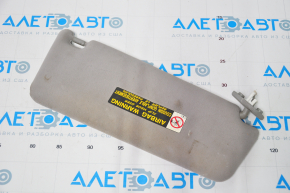 Left visor Lexus GS300 GS430 06-07 gray, without hook, for dry cleaning