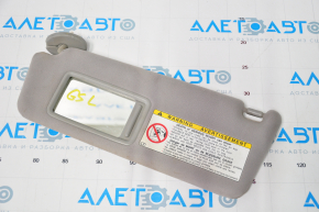 Left visor Lexus GS300 GS430 06-07 gray, without hook, for dry cleaning