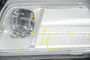 Fog lamp PTF right Ford Edge 19- sand