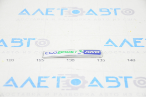 Emblem inscription ECOBOOST AWD tailgate Ford Edge 19-