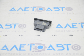 Ford Edge 19-24 central console button block for parking sensors and auto parking, scratches on chrome