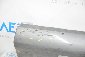 Left threshold Mercedes CLA 14-19 simple, graphite, scratches