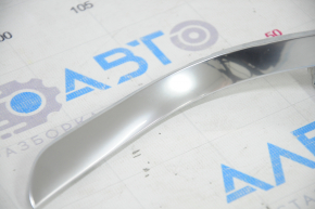 Molding of the central console right Ford Edge 19- chrome. scratches, swollen chrome