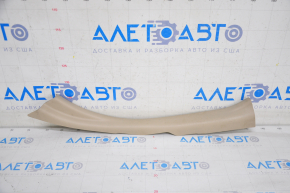 Door sill trim inner rear left Toyota Camry v50 12-14 usa beige, broken crepe, scratches
