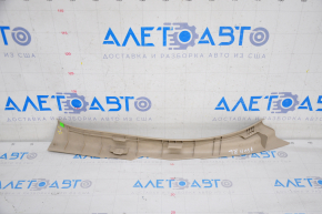 Door sill trim inner rear left Toyota Camry v50 12-14 usa beige, broken crepe, scratches